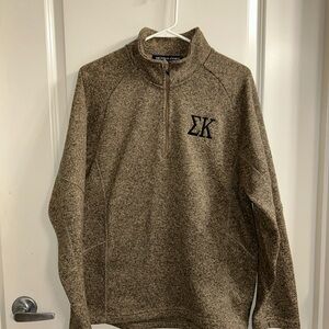 Heather Brown Quarter-Zip sigma kappa sorority